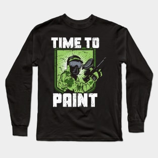 Time to Paint Long Sleeve T-Shirt